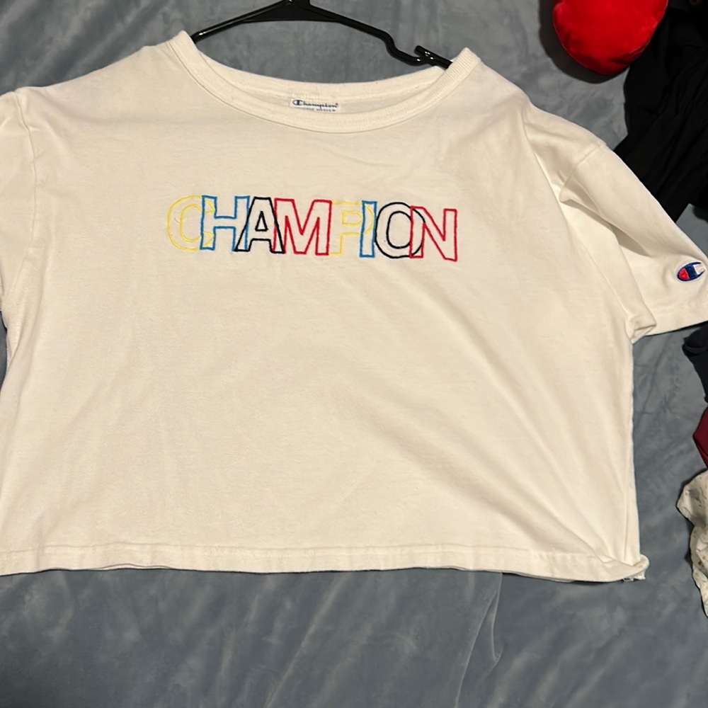 Champion cropped tee